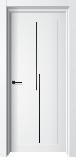 Межкомнатная дверь Альфа-6 Вайт