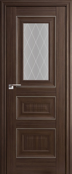 Межкомнатная дверь ПФ-4 Орех тиснённый