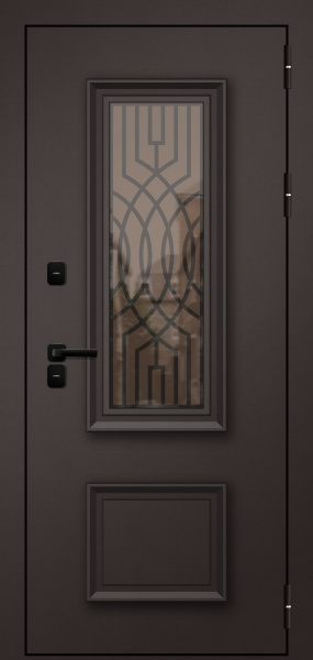 Металлическая входная дверь ЗИМА  502 Терморазрыв