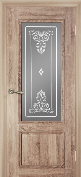 Межкомнатная дверь ДЕКА ДО Светлый дуб