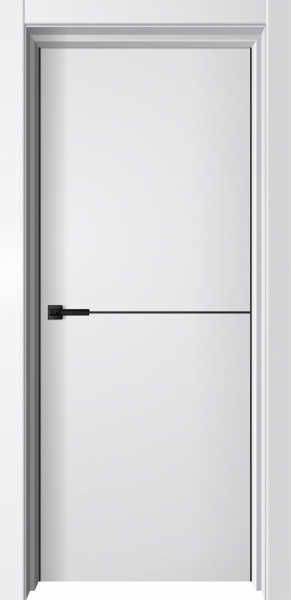 Межкомнатная дверь ПОЛЛИ-1 Софт белый