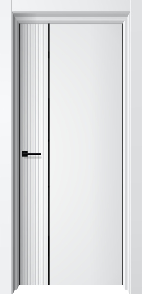 Межкомнатная дверь ОНИКС 50  Белый бархат