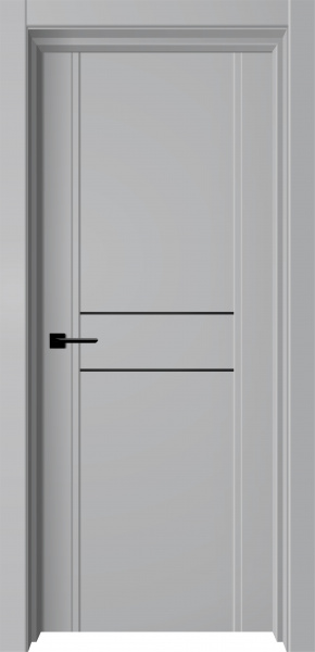 Межкомнатная дверь ЛАДА 7  Серый бархат