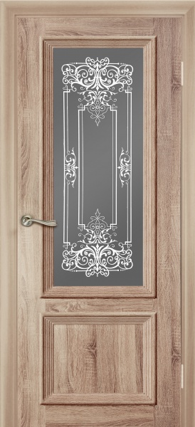 Межкомнатная дверь ЕВА ДО Светлый дуб