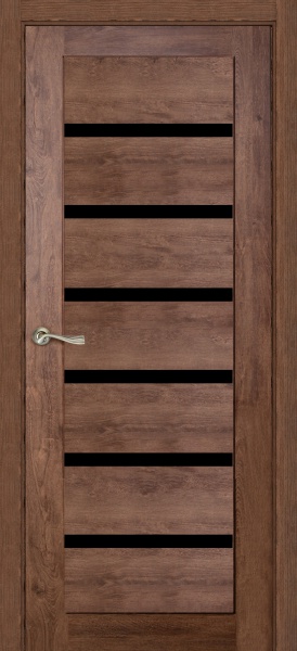 Межкомнатная дверь ДИВО КЛ-7 Темный дуб