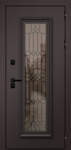 Металлическая входная дверь ЗИМА 501 Терморазрыв