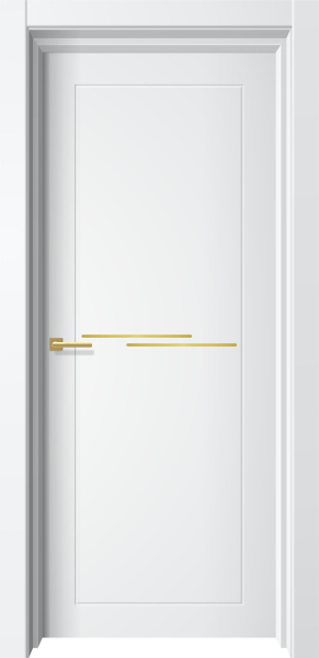 Межкомнатная дверь Альфа-5 Вайт