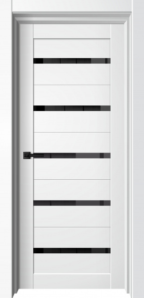 Межкомнатная дверь ЛАЙН Белый бархат