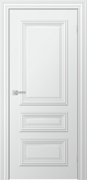 Межкомнатная дверь ЭЛЛА ДГ Эмаль Белая тон Снежный